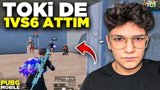 TOKİDE İKİ EKİP ARASINDA KALDIM!! 1VS6 ATTIM!😱 - PUBG MOBİLE