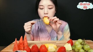 Bánh mochi dâu, socola, nho, trái cây mát 5 #amthuc