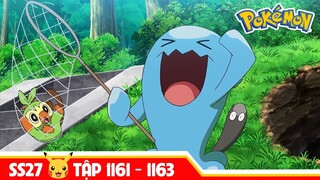 Review phim Pokemon SS25 TẬP 1161 - 1163 I Khủng hoảng vì xáo trộn mê cung dưới lòng đất.