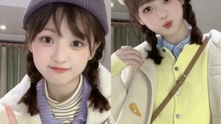 Bagaimana wanita ini bisa terlihat hangat dalam mantelnya dan anggun dalam pakaiannya?