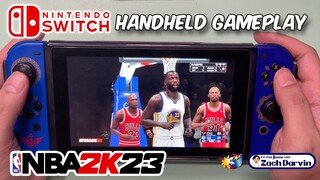 NBA 2K23 on Nintendo Switch | Handheld Gameplay | Different from PS5 Version? JORDAN vs CURRY