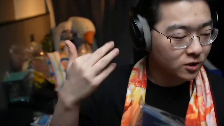 Prison Week Unboxing Mingchao BW peripheral Lupa Tail + Super handsome and solid sound corpse gourd!