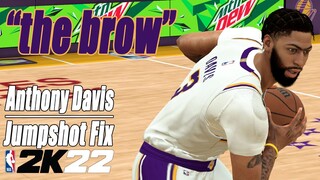 Anthony Davis Jumpshot Fix NBA2K22