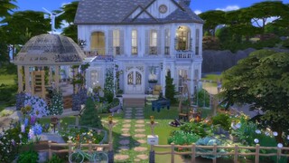 [The Sims 4 Quick Build] กระท่อมอันเงียบสงบของจิตรกร (NOCC) 30*20