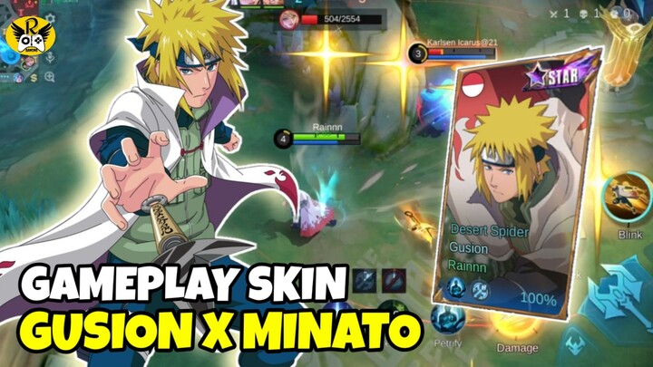 Ketika Minato Hidup Di Land Of Down - Skin Collab Mlbb X Naruto