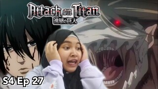 Attack On Titan Season 4 Episode 27 REACTION INDONESIA