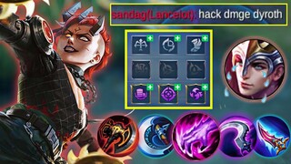 DYRROTH USERS, YOU MUST USE THIS INSANE ONE SHOT BUILD IN RANK AUTOWIN💯 | DAMAGE HACK - MLBB