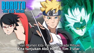 BORUTO TWO BLUE VORTEX TERBARU - TIM ULAR VS JURA - EPISODE BORUTO TIMESKIP (WHAT IF PART 4)