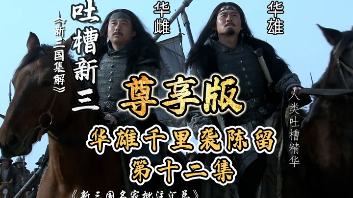 B站吐槽新三国012：华雄千里袭陈留！(整合尊享版)