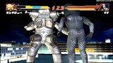 Ultraman Fighting Evolution 2 (King Joe) vs (Dada) HD