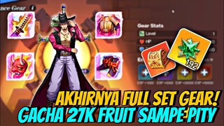 GACHA 27K GOLD FRUIT DEMI GEAR LEGENDARY FULL SET - NEW WORLD VIGOUR VOYAGE