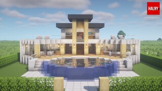 How to make a luxury house in Minecraft