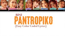 BINI - Pantropiko (Easy Color Coded Lyrics)