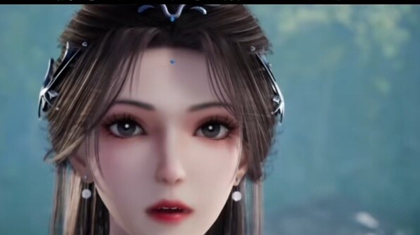 The protagonist meets a beautiful woman at the beginning. He is so lucky!