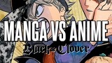 Black Clover Manga vs Anime-