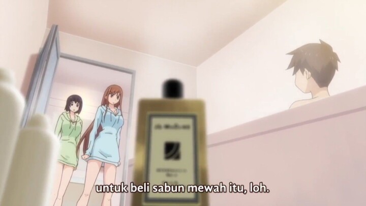 mandi bareng sama 2 cewek mulus||auto tegang