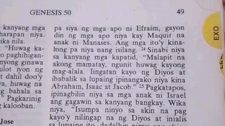 Pang Araw Araw na Talata.               Genesis 50:22-26