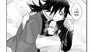 [Demon Slayer | Kocho Shinobu x Tomioka Giyu | Doujin] Dream Talk [Raw]