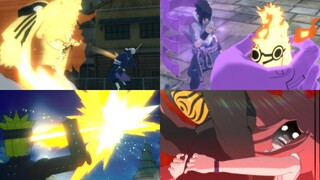 All Grabs - Naruto Shippuden Ultimate Ninja Storm 4 (60FPS)