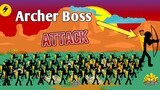 Archer Boss Attack Enemy : Stick War legacy