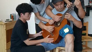 西游记序曲《云宫迅音》四人一琴小乐队/朱奇改编/朱奇、丁一鸣、王帅、郑乾师徒排练现场