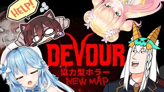 【 DEVOUR】新MAPの精神病棟でアイドルたちの悲鳴が聞こえるそうな・・・・【ホロライブ/ロボ子さん・桃鈴ねね・白上フブキ・雪花ラミィ】