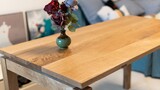 Make yourself a white oak floating table