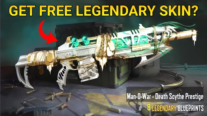 *EXPLAINED* HOW TO GET FREE LEGENDARY MAN-O-WAR - DEATH SCYTHE PRESTIGE? | COD MOBILE