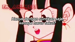 sekuat nya goku masih kalah sama jarum suntik kenak ulti chichi dong