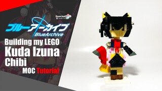 LEGO BlueArchive Kuda Izuna Chibi MOC Tutorial | Somchai Ud