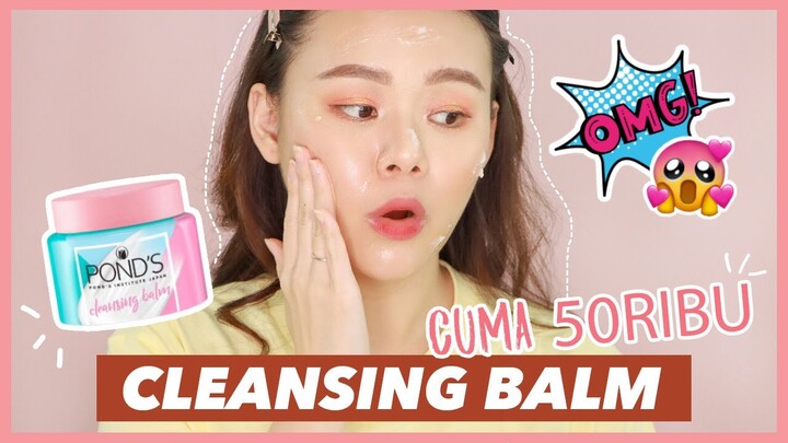 PONDS CLEANSING BALM DI KULIT BERMINYAK DAN BERJERAWAT | MARI KITA COBA
