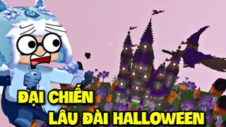 MEOWPEO ĐẠI CHIẾN LÂU ĐÀI PHÙ THỦY HALLOWEEN TRONG MINI WORLD MINI GAME