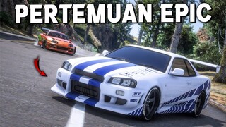 PERTEMUAN EPIC SKYLINE R34 DAN SUPRA MK4 - GTA 5 ROLEPLAY