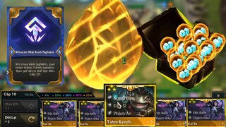 TRỨNG + LV10 + NGOẠI BINH = KAI'SA 3 SAO + TAHMKENCH 3 SAO CỰC ĐÃ