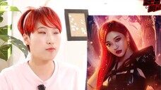 Taeyeon menyebut aespa Ning Ning dan meniru nyanyiannya. Dia juga seorang komedian (dengan terjemaha