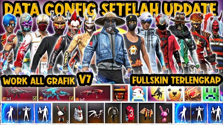 SETELAH UPDATE❗ DATA CONFIG VVIP FREE FIRE MAX❗CONFIG FF TERBARU 2022❗ SETELAH UPDATE V6❗CONFIG FF