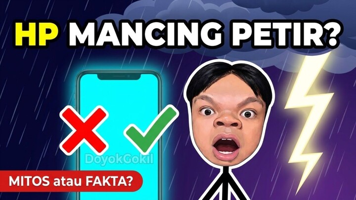 HP Bisa Mancing Petir? Ternyata Ini yang Bikin Kamu Kesambar ⚡