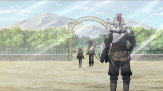 moment langka si paling dingin akhirnya tertawa bahagia | anime: goblin slayer