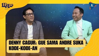 Andre Taulany dan Denny Cagur Kongkalikong di "LOL Indonesia: yang Ketawa Kalah"