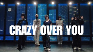 一整个疯狂的大动作《crazy over you》#小橘编舞#