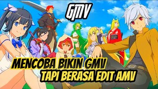 BARU BELAJAR BIKIN GMV !! GAME ANIME ANDROID Danmachi Battle Chronicle [GMV]