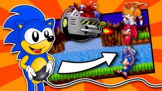 Sonic, but you are Sonic, Tails, & Knuckles?! - Sonic Classic Heroes (Rom Hack)