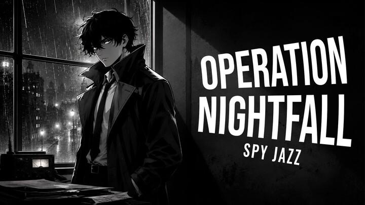 TWILIGHT FILE #001 — Operation Nightfall | 间谍爵士 Spy Jazz | 专注・工作・深夜氛围