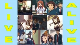 The Melancholy Of Haruhi Suzumiya! Suzumiya Haruhi no Yuuutsu! Episode 26: Raibu Araibu! Live Alive!