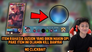 ITEM RAHASIA GUSION REVAMP JADI SEMAKIN OP! PAKE ITEM INI DIJAMIN KILL BANYAK - Mobile Legends