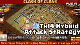 Clash of Clans New Flame Flinger With Hog Miner Attack Strategy 2022!! PART#1
