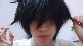 ขั้นตอนการทำทรงผมของ L ด้วยมือเปล่า