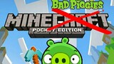 [Game] Khi bạn chế tạo Minecraft bằng Bad Piggies