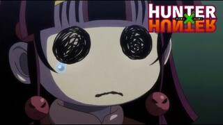 Killua apologizes to Alluka and Nanika Sad Scene | Hunter x Hunter Moments