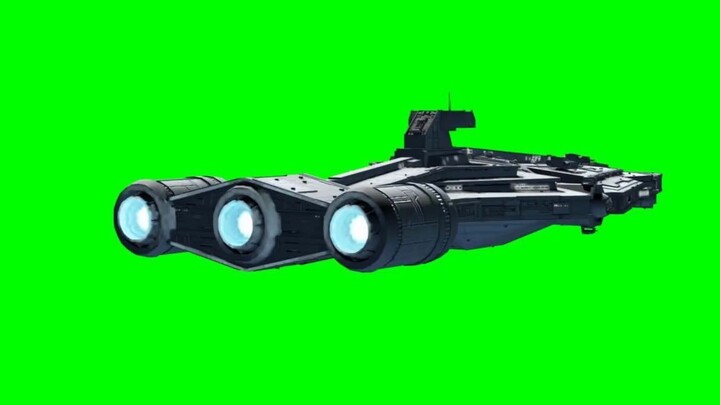 Spaceship Special Effects Green Screen Footage Shared